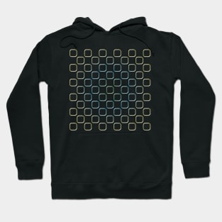 Embossed Square Motif 04 Hoodie